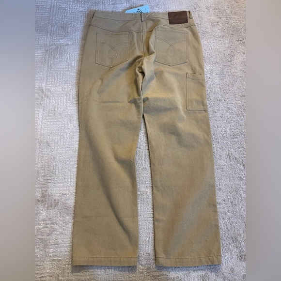 NWT Quaker Marine Double Knee Pant Khaki - Picture 8 of 11